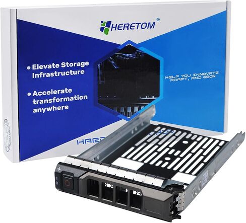 Pack-2, Hard Drive Tray Caddy F238F 0F238F for Dell Poweredge Series 11/12/13 Generation Models 3.5" SAS/SATA R430, R530, R730, T430, T630, R420, R520, R720, T420, T620, R410, R510, R710, T410, T610 in Saudi Arabia