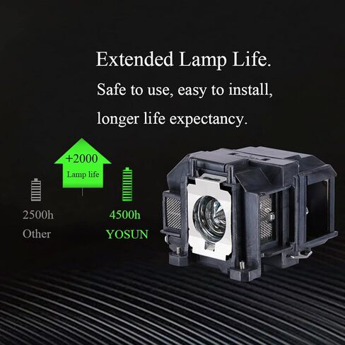 YOSUN 1020991 Replacement Projector Lamp for SmartBoard Unifi70 Unifi70w UF70 UF70w LIGHTRAISE 60WI2 SLR60wi2 SLR60wi2-SMP SB600i6 Projector Lamp Bulb with Housing in Saudi Arabia