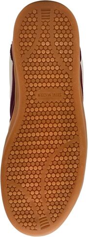 Steve Madden Women's Women's Madrid Sneaker, Burgundy, 8.5 in Saudi Arabia