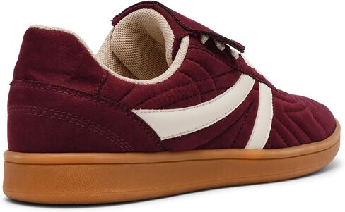 Steve Madden Women's Women's Madrid Sneaker, Burgundy, 8.5 in Saudi Arabia