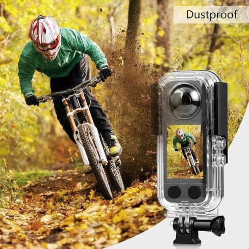 PULUZ 40M / 131ft حالة الغوص لGoPro Hero11 أسود صغير تحت الماء غطاء الإسكان للماء واقية PC قذيفة التصوير المساكن مع مشبك الأساسية جبل والمسمار ملحقات الكاميرا in Saudi Arabia