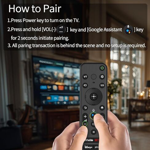 Voice TV Remote Control for Insignia/Toshiba/Pioneer/AMZ Smart TVs, Replace for NS-RCFNA-21,NS-RCFNA-19,CT-RC1US-21,CT-95018 Remote, with 4 Shortcut Buttons NTFLX, DSNY+, HLU, PRM Video in Saudi Arabia