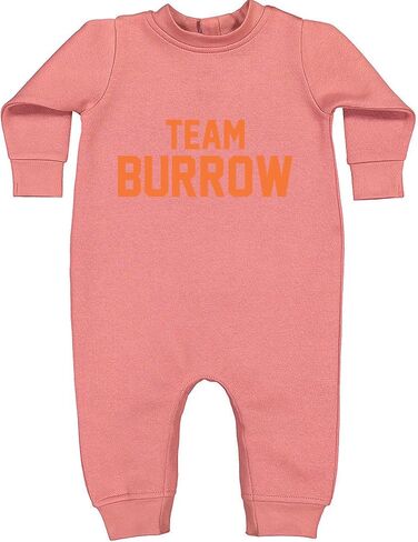 Team Burrow Cincinnati Infant Rompers ، دافئ ، رائعتين in Saudi Arabia