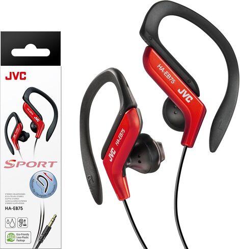 JVC HAEB75B Sports Clip Headphone (Black) in Saudi Arabia