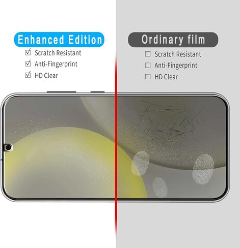 واقي شاشة من 3 قطع من Slanku لهاتف Samsung Galaxy A32 5G، M12 [6.5 بوصة]، واقي شاشة من الزجاج المقسى، لا فقاعات، لا غبار، صلابة 9H، مضاد للخدش in Saudi Arabia