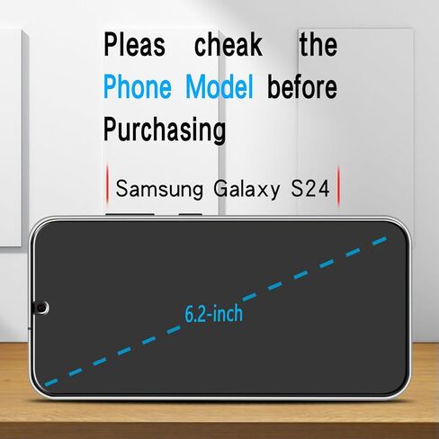 واقي شاشة من 3 قطع من Slanku لهاتف Samsung Galaxy A32 5G، M12 [6.5 بوصة]، واقي شاشة من الزجاج المقسى، لا فقاعات، لا غبار، صلابة 9H، مضاد للخدش in Saudi Arabia