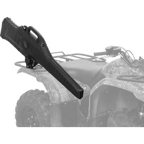 Black Boar ATV Gun Holder Case with Integrated Carry-Handle and Affixed Soft-Sided Inner Liner, Stores and Protects Most Rifles, Mounting Hardware Included (66012)