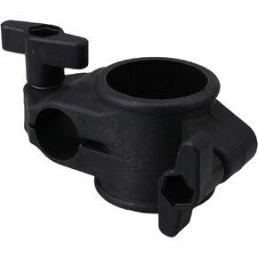 BQLZR CR-22 22mm Dia T Clamp Tube Bracket Mount for Electronic Drum Accessories Black