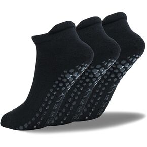 جوارب يوجا للجنسين من ديفلي، جوارب بيلاتيس غير قابلة للانزلاق، للنساء والرجال (مقاس M، L، XL) in Kuwait