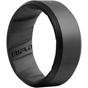 Wedding Band Silicone, Breathable Air Flow Grooves, Silicone Ring Men, Unique Rubber Ring