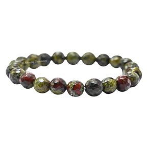 Pyrite Bracelet for Women - Chakra Mens Bracelet Protection Crystals and Healing Stones - Blessing Bracelet Spiritual Meditation Gift Christmas Stocking Stuffers (Faceted Beaded Bracelet)