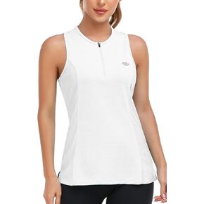 MoFiz Womens Golf Polo Shirts V Neck Athletic Tops Short Sleeve Activewear T-Shirts