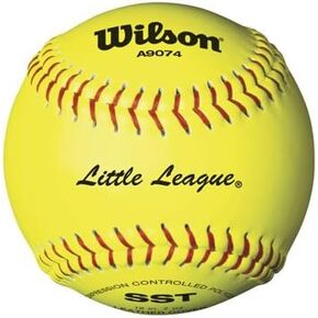 Wilson Sporting Goods A9274 Little League Softball (12-Pack), 11-Inch, Optic Yellow (WTA9274BSST)