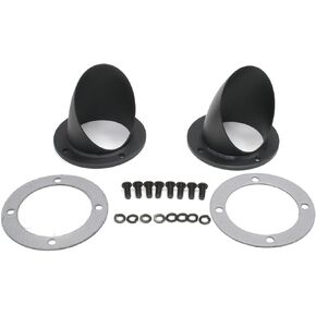 Patriot Exhaust H1145 3-1/2" Lakester Exhaust Header Turnout Kit , Black