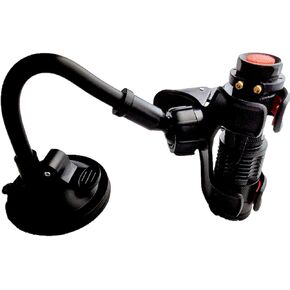 Windshield Repair UV Light - Ultraviolet Flashlight Rock Chip Glass Repair - Including Suction Cup Mount with Lever - Hands Free Windshield Repair Resin and Pit Filler Curing Tool