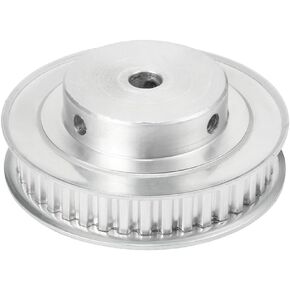 uxcell Aluminum 40 Teeth 10mm Bore 5.08mm Pitch Timing Belt Pulley for 10mm Belt