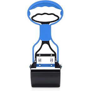 Pet Pooper Scooper for Dogs Cats Non-Breakable High Strength Material Durable Spring Easy Pick Up Grass Gravel Jaw Claw Rake for Kids Children Women Men in Saudi Arabia