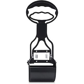 Pet Pooper Scooper for Dogs Cats Non-Breakable High Strength Material Durable Spring Easy Pick Up Grass Gravel Jaw Claw Rake for Kids Children Women Men