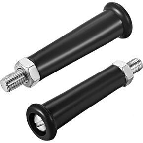 TA-VIGOR 2pcs M10 x 50 mm Revolving Handle, Thread Clamping Screw Knob with Plastic Bakelite Revolving Handle Grip