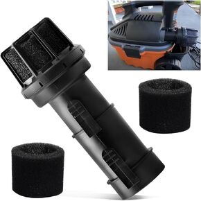 WS25025A VT2525 Wet/Dry Vacs Vacuum Muffler Diffuser for Most Vacuums With A 2-1/2" Exhaust Port, for Shop Vac Muffler Diffuser Helps Control Airflow Through The Exhaust Port, Reducing Noise