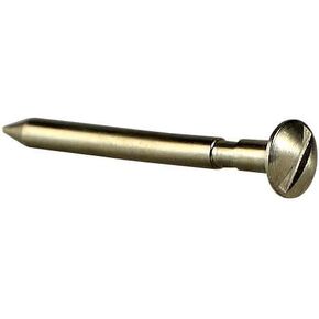 Pinewood Pro PRO Bent 1.5 Degree Steering Axle | 1 Axle | Easy Turn Screw Driver Slot | Polished and Nickel Plated | Reduced Wheel Wobble and Friction for Peak Performance