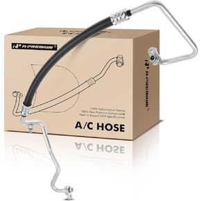 A-Premium A/C Discharge Line Hose Assembly Compatible with Mitsubishi Lancer 2010-2017 L4 2.0L 2.4L, Compressor to Condenser