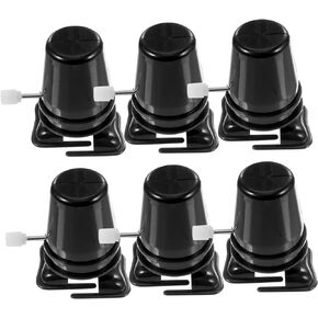 Toyvian 6pcs Clockwork Legged Robot Flipping Toy Clockwork Toy Movement Plaything Part Windup Movement Replaceable Mechanism Kids Clockwork Toys Rewind Child Plastic School Supplies Mini