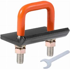 Hitch Tightener, Clamp Anti Rattle Stabilizer for 1.25" to 2" Hitches, Rubber Coated Lock Down Hitch Stabilizer,Reduce Movement On Hitch Mount Cargo Carrier Bike Rack for a Wobble.(1 Ea)