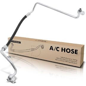 A-Premium A/C Discharge Line Hose Assembly Compatible with Chevrolet & GMC Models, Silverado Sierra 2500 3500 HD V8 6.0L, Compressor to Condenser