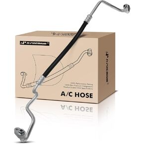 A-Premium A/C Discharge Line Hose Assembly Compatible with Toyota Camry 2007-2010 2.4L 2.5L, Compressor to Condenser