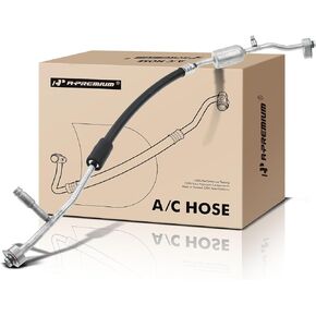 A-Premium A/C Discharge Line Hose Assembly Compatible with Ford Crown Victoria Lincoln Town Car 2006-2011 V8 4.6L, Compressor to Condenser