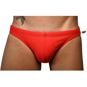 Top Spot Apparel Men's Classic Side Swim Mini Briefs, Solid Color