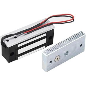 YiToo Electric Magnetic Lock 60KG/130lbs Access Control Electronic Metal Door Lock DC12V Fail Safe NC Type for Security System Single Door