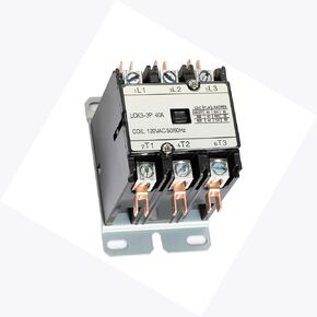 KuangBBBTools 3 Pole 40 Amp 110/120 VAC Coil Definite Purpose Air Conditioner Contactor