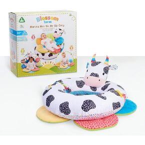 Early Learning Centre Blossom Farm Martha Moo Sit Me Up Cozy, Sensory and Physical Development Infant Toy, Kids Toys for Ages 0+, Amazon Exclusive