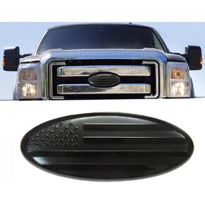 Replacement for Ford Emblem,9 inch Ford Front Grille Tailgate Emblem Fit for 04-14 F150, 11-14 Edge, 11-16 Explorer, 06-11 Ranger, 07-14 Expedition (9 Inch, Black)