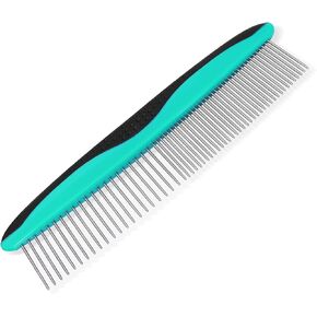 مشط معدني للكلاب، فرشاة للتنظيف الذاتي للقطط، لتساقط وتهذيب الشعر القصير الطويل، أدوات احترافية للعناية بالكلاب لمعظم أنواع الشعر in Kuwait