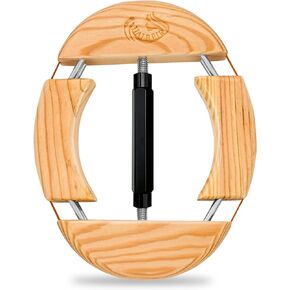 HAIBEIR Hat Stretcher 4-Way Wooden Hat Stretcher Black for Adults One Size from 7.08'' to 9.6'',Simple & Easy to Use