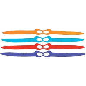 Fun Express Tie-On Superhero Ninja Masks (1 dozen) Apparel Accessories, Costume Accessories, Masks