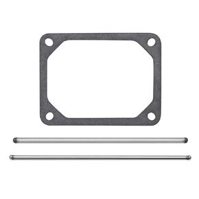 VIKKSAER 2Set 690981 690982 690971 Push Rod Set of 2 & Valve Cover Gasket Replacement for Brigs-Straton (1 Set)