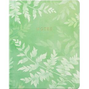 Eccolo Large Lined Journal Notebook, Hardbound Cover, Writing Journal, 256 Ruled Ivory Pages, Gilded Edge, Elastic Band, 3 Ribbon Bookmarks, Lay Flat, Desk Size for Work or School (Blue, 8x10-inch)