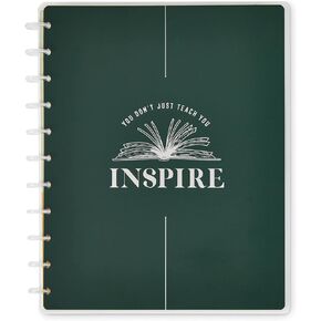 Happy Planner Disc-Bound Daily Notebook for Work, School, or Journaling, Big Size, Desert Dunes Theme, 27.94 Centimetres x 21.59 Centimetres, 60 Sheets of Dot-Lined Paper