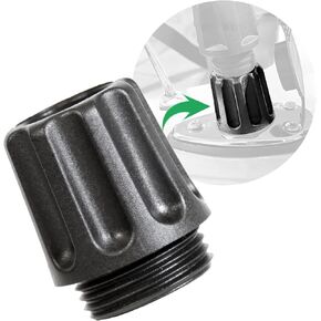 YOLOtek Perko Large Threaded Collar 1 1/8" [28mm] Veteran Owned. Fits Perko Threaded Ports. Boat Navigation Lights/Stern Lights or Bow. Boat Lights for Fishing Boat Accessories. Light Socket Collar