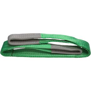 Grip 2 Ton 48" Webbing Sling - Heavy Duty Polyester Webbing - 4000 Pound Capacity - Reduce Chance of Damage with Polished, Soft, or Paint Finish - Home, Garage, Workshop