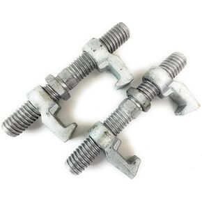 Shipping Container Bridge Fitting Clamp - 380 MM - Galvanized Screw Clamp to Connect Shipping Containers Together. 20 or 40 foot containers. Galvanized.