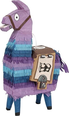 ديكور فريد من نوعه من Fortnite Loot Llama Pinata - ضروري للحفلات المثالية لاحتفالات أعياد الميلاد وأحداث الألعاب - قطعة واحدة in Saudi Arabia