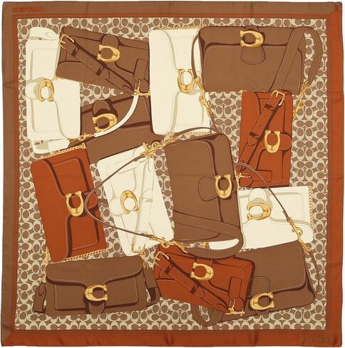 Coach TABBY PRINTED SILK SQUARE in Kuwait