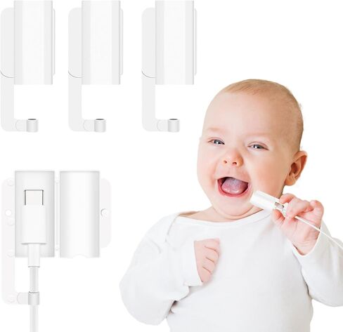 Baby Proof Cord Cover, USB Charger Protector for Baby Proofing, Electrical Baby Safety Products, Prevent Baby from Biting Charging Cable End in Saudi Arabia
