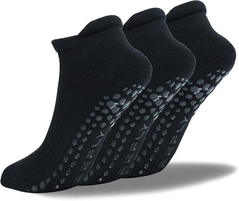 جوارب يوجا للجنسين من ديفلي، جوارب بيلاتيس غير قابلة للانزلاق، للنساء والرجال (مقاس M، L، XL) in Kuwait