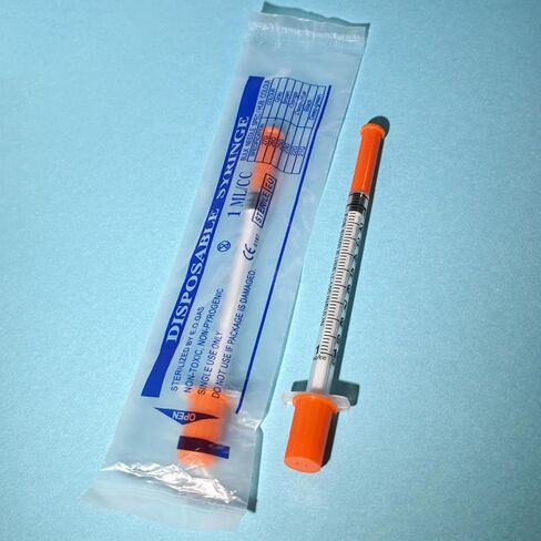 30G 1cc/mm 1/2 Inch 13mm Syringes,Individually Wrapped-Pack of 30 in Kuwait